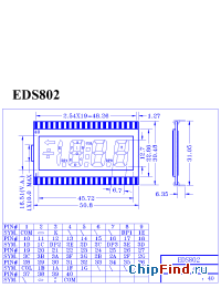 Datasheet ED-S802 manufacturer Micro Electronics