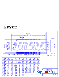 Datasheet ED-S822 manufacturer Micro Electronics