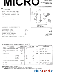 Datasheet MDL78 manufacturer Micro Electronics