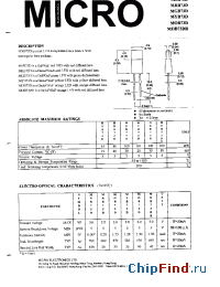 Datasheet MGB73D производства Micro Electronics