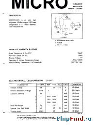 Datasheet MOB49TAS-X производства Micro Electronics