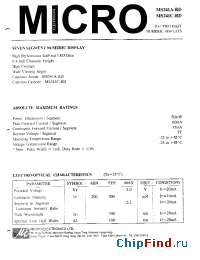 Datasheet MS241A-RD производства Micro Electronics