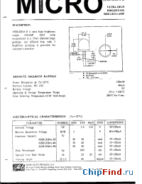 Datasheet MSB120DA-B manufacturer Micro Electronics