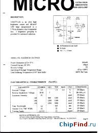 Datasheet MSB27TA-1 manufacturer Micro Electronics