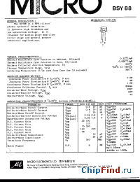 Datasheet MSB36TA-3 производства Micro Electronics