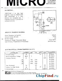 Datasheet MSB51TA-3B manufacturer Micro Electronics