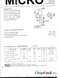 Datasheet MSB557D manufacturer Micro Electronics