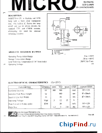Datasheet MSB557TA-12V manufacturer Micro Electronics
