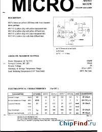Datasheet MY51D manufacturer Micro Electronics