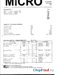 Datasheet MYB51DA-1 manufacturer Micro Electronics