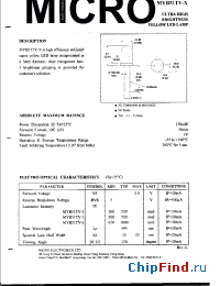 Datasheet MYB51TV-1 manufacturer Micro Electronics