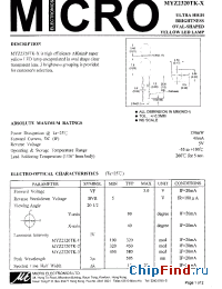 Datasheet MYZ2320TK-2 manufacturer Micro Electronics