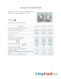 Datasheet PCT-1612 manufacturer Micro Electronics