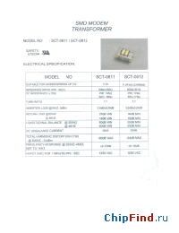 Datasheet SCT-0811 manufacturer Micro Electronics