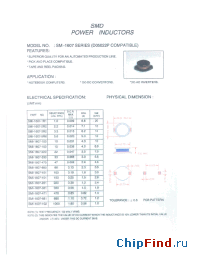 Datasheet SMI-1607-330 manufacturer Micro Electronics