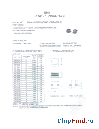 Datasheet SMI-43-390 производства Micro Electronics