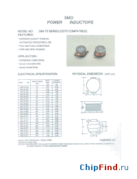 Datasheet SMI-75-101 manufacturer Micro Electronics