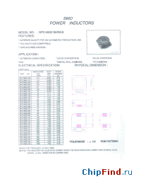 Datasheet SPC-0302-102 manufacturer Micro Electronics