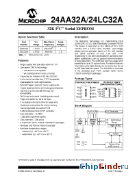 Datasheet 24AA32A-24LC32A manufacturer Microchip