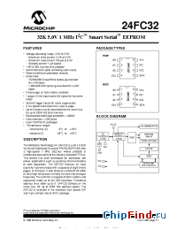 Datasheet 24FC32 manufacturer Microchip