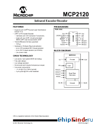 Datasheet MCP2120-I/SL manufacturer Microchip