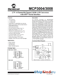 Datasheet MCP3008-I/SL производства Microchip