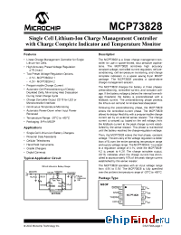 Datasheet MCP73828-4.2 manufacturer Microchip