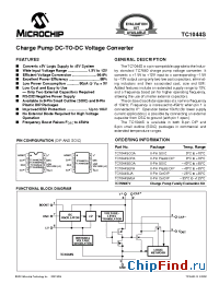 Datasheet TC1044SEOA manufacturer Microchip