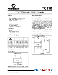 Datasheet TC110301ECTTR manufacturer Microchip