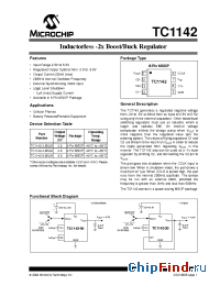 Datasheet TC1142-3.0EUATR manufacturer Microchip