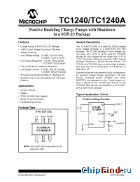 Datasheet TC1240ECHTR manufacturer Microchip