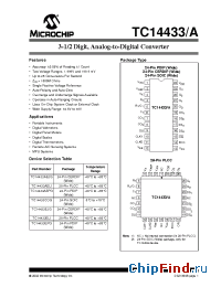 Datasheet TC14433AEJG manufacturer Microchip