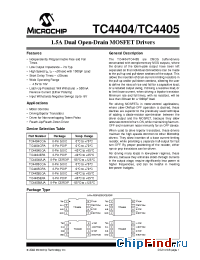Datasheet TC4405CPA manufacturer Microchip