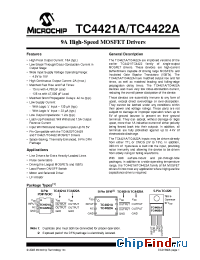 Datasheet TC4421A manufacturer Microchip