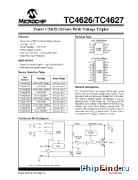 Datasheet TC4627EOE manufacturer Microchip