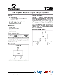 Datasheet TC595002ECB manufacturer Microchip