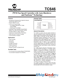 Datasheet TC646 manufacturer Microchip