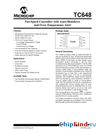 Datasheet TC648EUA713 manufacturer Microchip