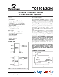 Datasheet TC6501P125VCT manufacturer Microchip