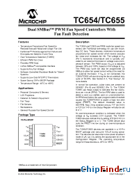 Datasheet TC654 manufacturer Microchip