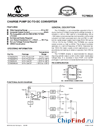 Datasheet TC7662A manufacturer Microchip