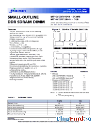 Datasheet MT16VDDF12864HG-202__ производства Micron