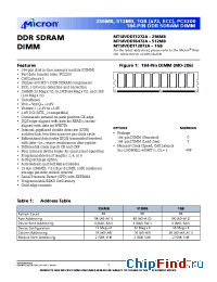 Datasheet MT18VDDT6472AG-40B__ manufacturer Micron