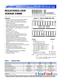 Datasheet MT36VDDT12872G-202__ manufacturer Micron