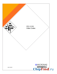 Datasheet VCU2133 manufacturer Micronas