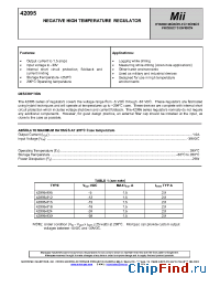 Datasheet 42095-030 manufacturer Micropac