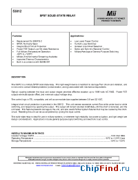 Datasheet 53012 manufacturer Micropac