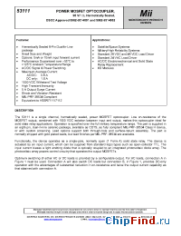Datasheet 53111-1PC manufacturer Micropac