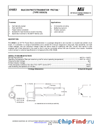 Datasheet 61053-002 manufacturer Micropac