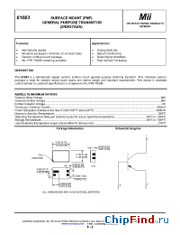 Datasheet 61083-102 manufacturer Micropac